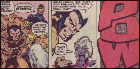 Wolverine versus Jahf